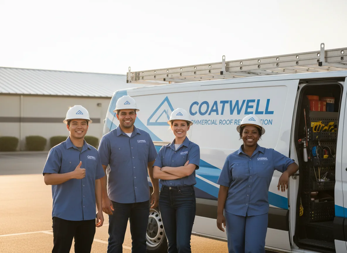 Commercial roof coating company in Topton, PA